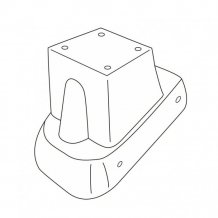 Mittelarmlehne Fiat Linea 2007-2015 (nur Adapter)