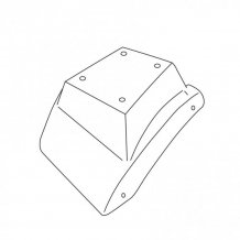 Mittelarmlehne Ford B-Max 2015-2017 (bez posuvného krytu úložného prostoru, adaptér)