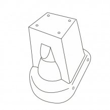 Mittelarmlehne Ford Fusion 2005-2012 (nur Adapter)