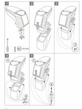 Mittelarmlehne Honda Jazz 2008-2014 (metal-grey)