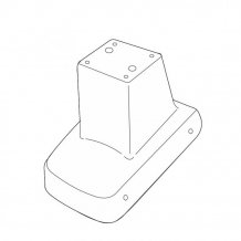 Mittelarmlehne Hyundai i10 2020- (nur Adapter)