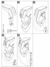 Mittelarmlehne Kia Rio 2011-2017