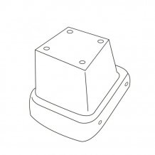 Mittelarmlehne Opel Agila 2007-2015 (nur Adapter)