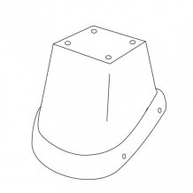 Mittelarmlehne Opel Combo 2001-2011 (nur Adapter)