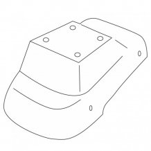 Mittelarmlehne Opel Corsa D 2006-2014 (nur Adapter)