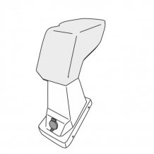 Mittelarmlehne Renault Captur 2017-2019 (zásuvka 12V, adaptér)