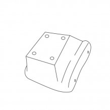 Mittelarmlehne Renault Fluence 2009-2016 (nur Adapter)