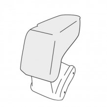 Mittelarmlehne Renault Megane 2009-2016 (nur Adapter)