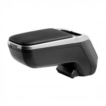 Mittelarmlehne Seat Leon 2020- (metal-grey, bez kapsy, 12V konektor)