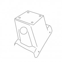 Mittelarmlehne Smart Fortwo 2014-2024 (nur Adapter)