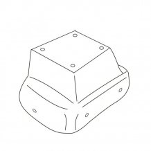 Mittelarmlehne Suzuki Swift 2004-2010 (nur Adapter)