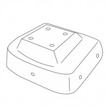 Mittelarmlehne Volkswagen Golf VII. 2012-2019 (nur Adapter)