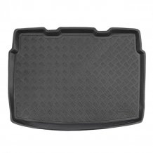 Kunstoff-Kofferraummatte Volkswagen Tiguan 2016-2023 (dolní dno, dojezdové kolo, bez protiskluzu)