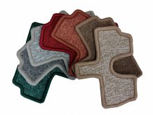 Teppich für die Kabine des Iveco Daily Wohnmobil 1999 - 2006 Astra Mit Stück zwischen den Sitzen (8124)