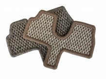 Teppich für die Kabine des MAN TGE s fixací 2017 Nature Ohne Stück zwischen den Sitzen (8422)