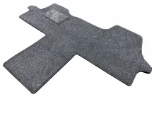 Teppich für die Kabine des Ford Transit Wohnmobil 2000 - 2006 Carfit Ohne Stück zwischen den Sitzen (1436)
