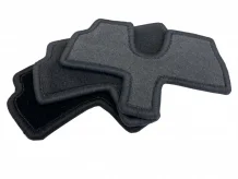 Teppich für die Kabine des Ford Transit Wohnmobil 2000 - 2006 Carfit Ohne Stück zwischen den Sitzen (1436)